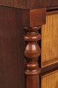 L72254: Tiger Maple Front Sheraton Mahogany Dresse