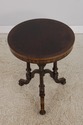 L72288: MAITLAND SMITH Round Mahogany Pedestal Lam