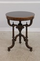 L72288: MAITLAND SMITH Round Mahogany Pedestal Lam
