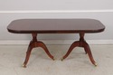 LF72302: Banded Border Mahogany Dining Room Table