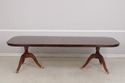 LF72302: Banded Border Mahogany Dining Room Table