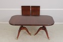 LF72302: Banded Border Mahogany Dining Room Table