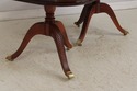 LF72302: Banded Border Mahogany Dining Room Table