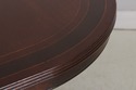 LF72302: Banded Border Mahogany Dining Room Table