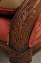 L72318: Vintage French Provincial Upholstered Love