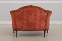 L72318: Vintage French Provincial Upholstered Love