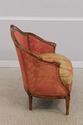 L72318: Vintage French Provincial Upholstered Love