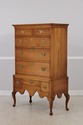 L72341: STICKLEY Cherry Queen Anne Flat Top Highbo
