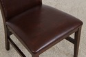 72357: Set of 6 STICKLEY Leather Dining Chairs