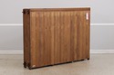 73728: STICKLEY Mission Oak Triple Door Bookcase