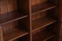 73728: STICKLEY Mission Oak Triple Door Bookcase