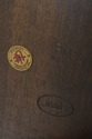 72366: STICKLEY Mission Oak Round Dining Table