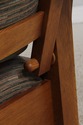 72373: STICKLEY Bow Arm Mission Oak Morris Chair