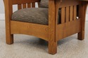 72373: STICKLEY Bow Arm Mission Oak Morris Chair