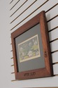 72376: KATHLEEN WEST Mission Oak Waterlilies Frame