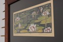 72376: KATHLEEN WEST Mission Oak Waterlilies Frame