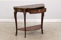L72398: THEODORE ALEXANDER 2 Tier Rams Head Demilu