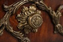 L72398: THEODORE ALEXANDER 2 Tier Rams Head Demilu