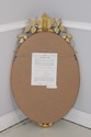 72417: CARVERS GUILD Oval Giltwood Wall Mirror