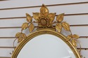 72417: CARVERS GUILD Oval Giltwood Wall Mirror