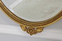 72417: CARVERS GUILD Oval Giltwood Wall Mirror