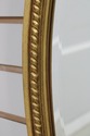72417: CARVERS GUILD Oval Giltwood Wall Mirror