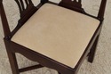 72433: HICKORY CHAIR Mahogany Chippendale Style Co