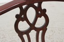 72433: HICKORY CHAIR Mahogany Chippendale Style Co