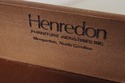 L72435: HENREDON Sheraton Mahogany 3 Drawer Hall T