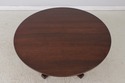 72452: STICKLEY Mission Oak Large Round Dining Roo