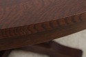 72452: STICKLEY Mission Oak Large Round Dining Roo