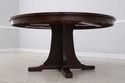 72452: STICKLEY Mission Oak Large Round Dining Roo