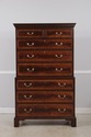 72463: HENKEL HARRIS Nancy Whit Inlaid Mahogany Ch