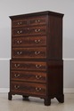 72463: HENKEL HARRIS Nancy Whit Inlaid Mahogany Ch