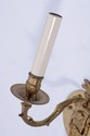 F72473: Pair Of Antique French Style Brass Electri