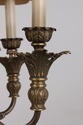 72487: Pair MAITLAND SMITH Torchiere Bronze Floor 