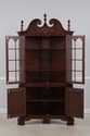 72489/91: Pair HENKEL HARRIS Chippendale Mahogany 