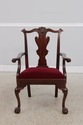 L72495: Set of 12 HENKEL HARRIS Clawfoot Mahogany 