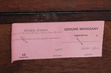72498:  HENKEL HARRIS Mahogany Chippendale Documen