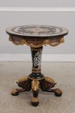 72506: Italian Style Pietra Dura Inlaid Marble Top