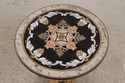 72506: Italian Style Pietra Dura Inlaid Marble Top