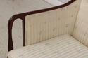 72509: LAINE Sheraton Style Mahogany Settee Lovese