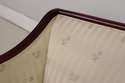 72509: LAINE Sheraton Style Mahogany Settee Lovese