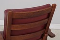 72523: Gustav STICKLEY Antique Mission Oak Burgund