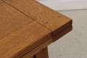 72556: STICKLEY Drawleaf Mission Oak Dining Room T