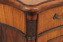72569: Vintage French Style Bow Front 5 Drawer Inl