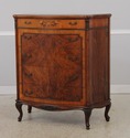 72569: Vintage French Style Bow Front 5 Drawer Inl