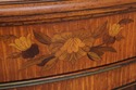 72569: Vintage French Style Bow Front 5 Drawer Inl
