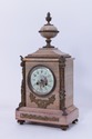 F72580: JAPY FRERES French Bronze & Marble Mantle 
