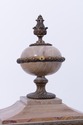 F72580: JAPY FRERES French Bronze & Marble Mantle 